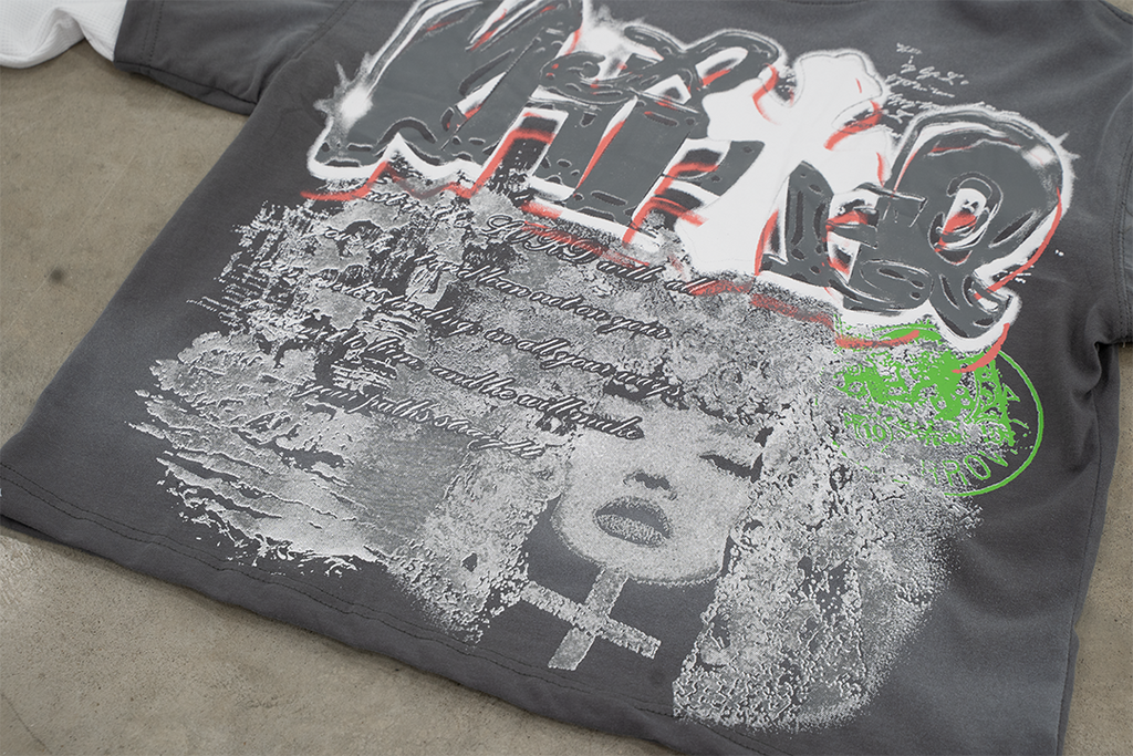 Double Layered Longsleeve Abstract