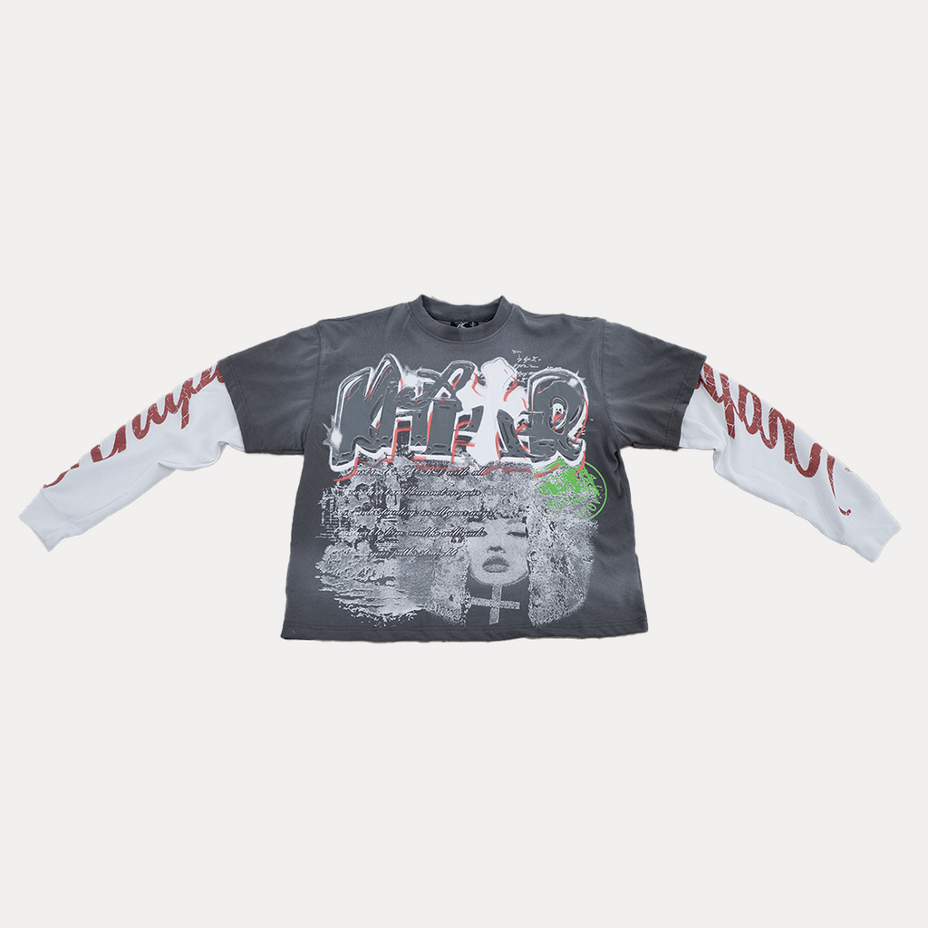 Double Layered Longsleeve Abstract